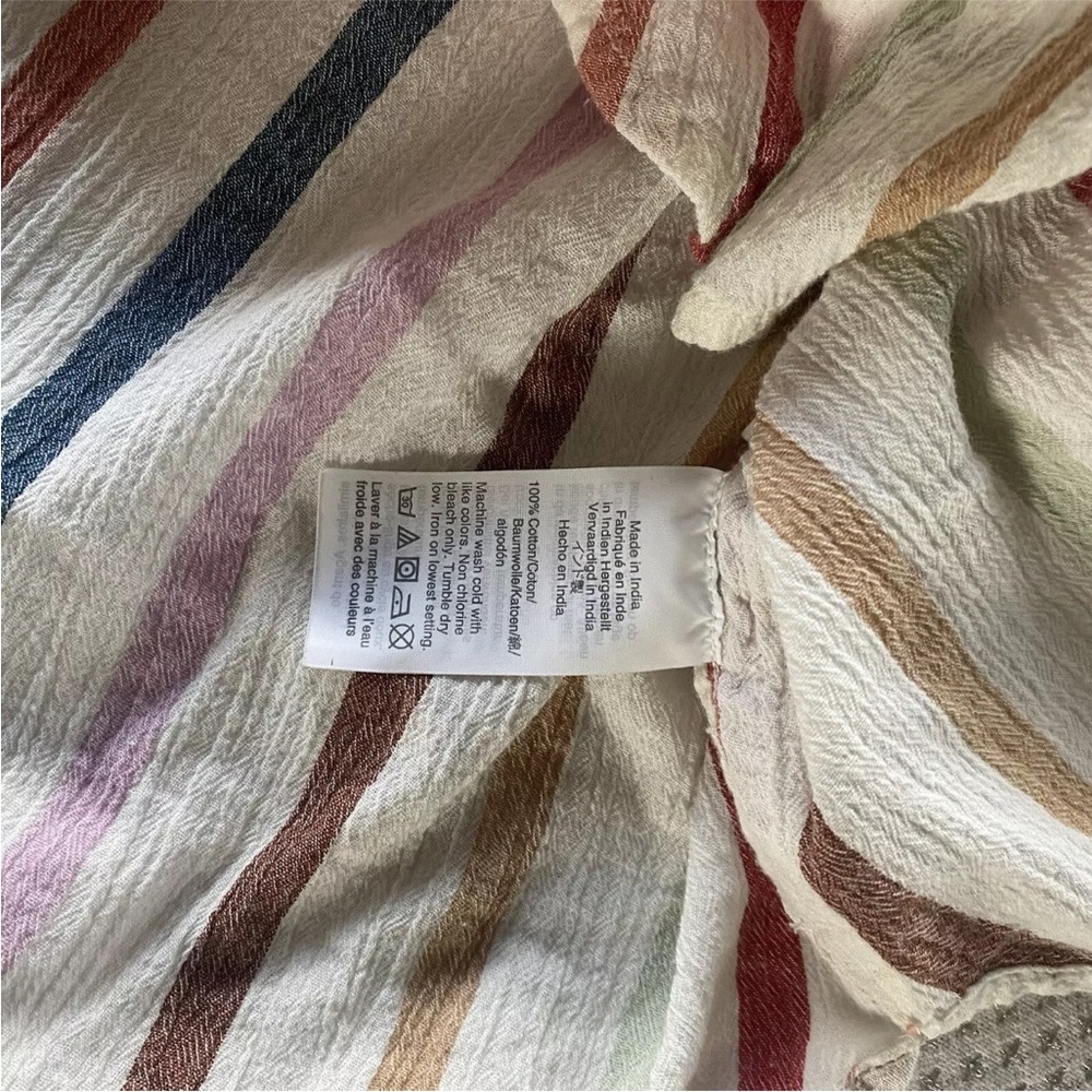 Madewell Striped Multicolor Women's Top - Picture 3 of 8